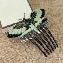 Titanic Rose Butterfly Hair Comb, Elegant Titanic Movie Themed Hair Accessory,50% Offer