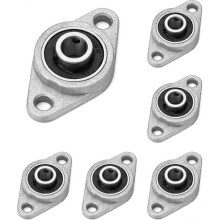 6pcs KFL08 Flange Ball Bearings, 8mm bearing bearing, Zinc Alloy, for 3D printer   -Sy
