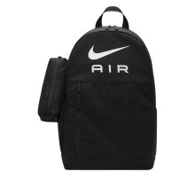 (Black) Nike Air Mens Backpack Black Rucksack Gym College New Laptop Secure Storage Bag