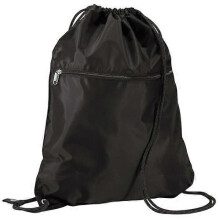 Quadra Premium Gymsac Over Shoulder Bag - 14 liters One Size Bl Black One Size