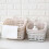 3 hanging plastic storage baskets / laundry baskets, plastic Large 4