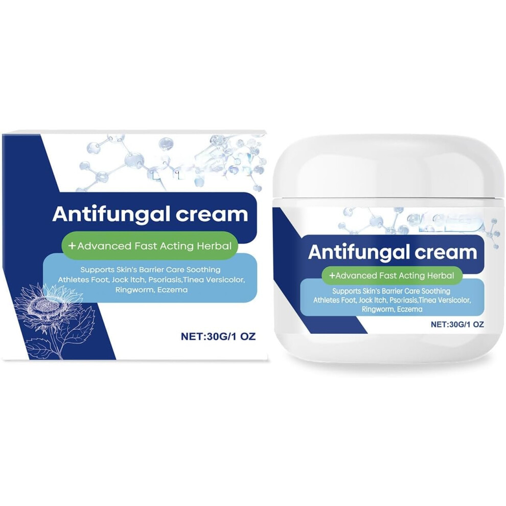 Gogerstar Cream Antifungal 30G,Anti Fungal Skin Relief Jock Itch, Ringworm,Eczema,Effective Athlete's Foot Treatment, Soothes Itching