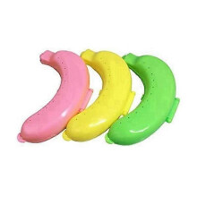 Banana Box, Cute Banana Protector Storage Box, Portable Banana Box, Lunch Box, -Free Fruit