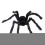 (150cm) Halloween Spider Decorations, Realistic Hairy Giant Spider Props 1