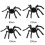 (90cm) Halloween Spider Decorations, Realistic Hairy Giant Spider Props 3