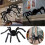 (200cm) Halloween Spider Decorations, Realistic Hairy Giant Spider Props 2