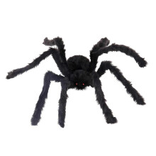 (90cm) Halloween Spider Decorations, Realistic Hairy Giant Spider Props