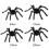 (150cm) Halloween Spider Decorations, Realistic Hairy Giant Spider Props 3