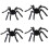 (200cm) Halloween Spider Decorations, Realistic Hairy Giant Spider Props 5