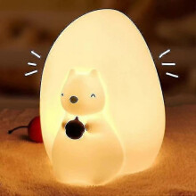 Children's Night Light Baby,bedside Bedroom Squirrel Led Rechargeable-yujia