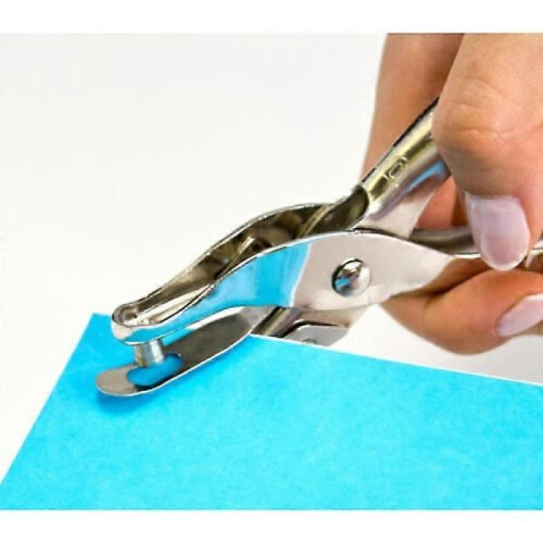 130x11x57 mm, Single hole punch, Hole punch, Capacity 5 sheets, Silver 2