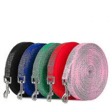 (4.5m*2cm, Grass green) 50m pet dog leash,outdoor tracking leash For Large Dogs