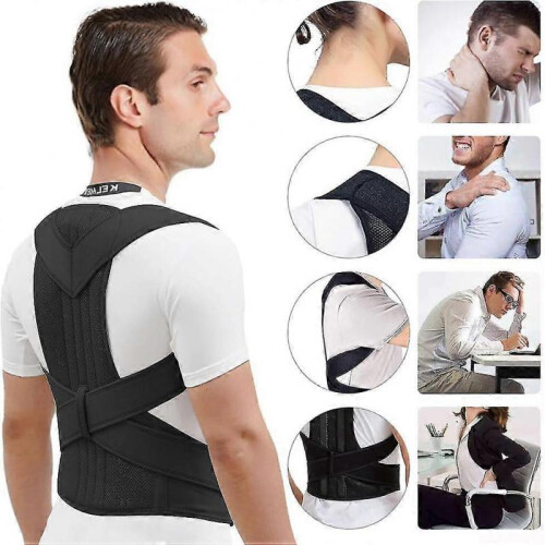 Posture Corrector Back Correction Posture Trainer for An Upright Posture Back Adjustable Back Supp   -Sy 2