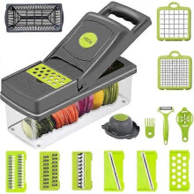 Upgraded Version 14 in 1 Large Safety Chopper Vegetable Chopper   -Sy