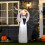 Homcom HOMCOM LED Floating Ghost Pumpkin Halloween Decoration Mains Powered Vivid 6FT 1