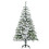 Homcom HOMCOM 5ft Snow Flocked Artificial Christmas Tree w/ Realistic Branch Tips 9