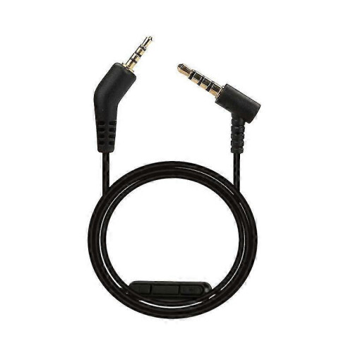 With Microphone for Bose QuietComfort QC 3 Headphone Replacement Audio Cable Black