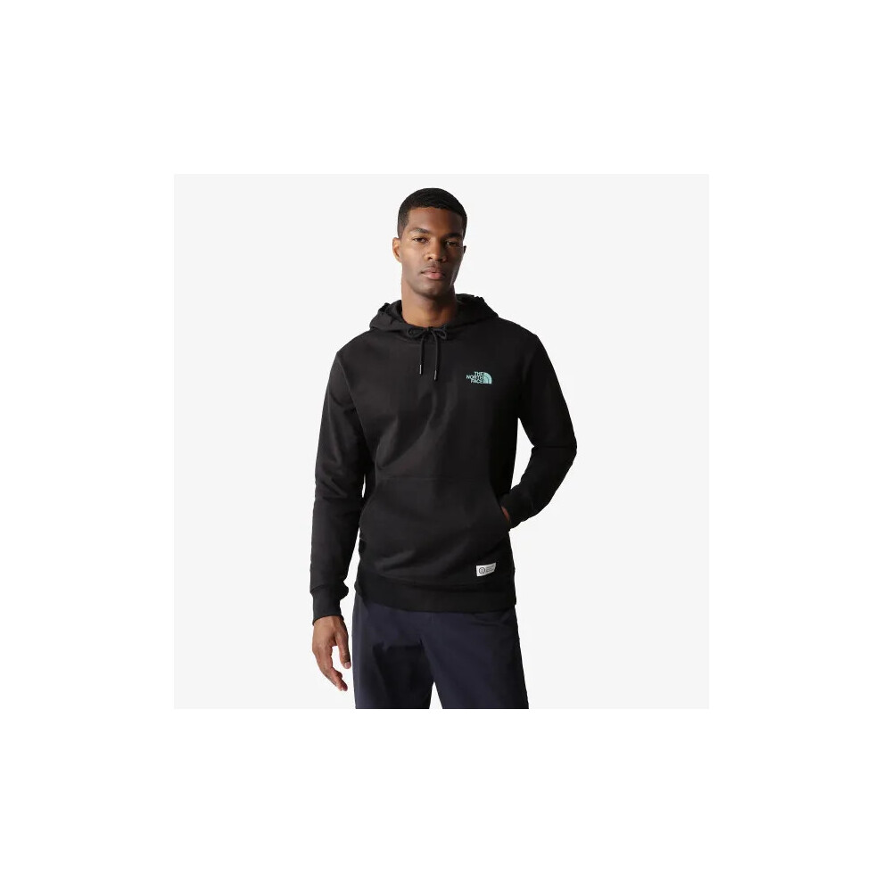 The North Face Mens Regrind Black Hoody Hoodie