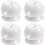 4Pcs Toothbrush Holder with Suction Cup,Wall-Mounted Toothbrush Hook Plug Holder,Multi-Function Wall Storage Hook for Toothbrush 3