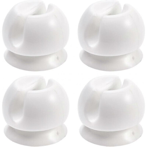 4Pcs Toothbrush Holder with Suction Cup,Wall-Mounted Toothbrush Hook Plug Holder,Multi-Function Wall Storage Hook for Toothbrush 2
