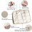 8 piece set waterproof suitcase Organizer 3