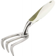 Aluminum Alloy Hand Cultivator - PP Handle with TPR Grip - Garden Hand Tools - T204A00
