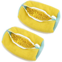 2 Pack Laundry Shoe Bags Washing Shoe Bags Reusable Shoe Cleaning Laundry Bags Washing Machine Bags