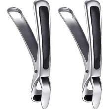 Grill Tongs Compatible with Instant Pot Accessories, Tongs for Frying Pans, Toasters, Steamers, Set of Two