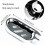 2pcs No Drilling Shower Shelf, ABS Plastic Shower Soap Dish, Display 3