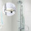 2pcs No Drilling Shower Shelf, ABS Plastic Shower Soap Dish, Display 4
