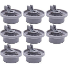 8 wheels for Siemens Bosch Beko Neff Dishwasher Universal Lower Basket Wheels