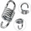 2pcs Hammock Swing Spring 500kg Load Capacity 4
