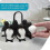 3-in-1 Cook, Store and Serve Egg Holder, Penguin Shape B 3