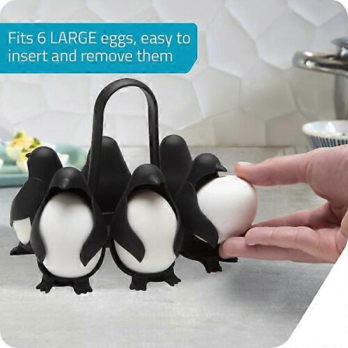 3-in-1 Cook, Store and Serve Egg Holder, Penguin Shape B 2