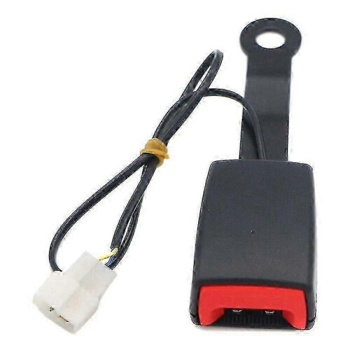 1pcs Car Front Seat Belt Buckle Buckle Socket Camlock Socket Connector Warning 1
