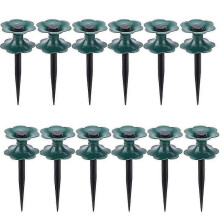 12 Pack Garden Hose Guide Spike,keeps Garden Hose Out Of Flower Beds