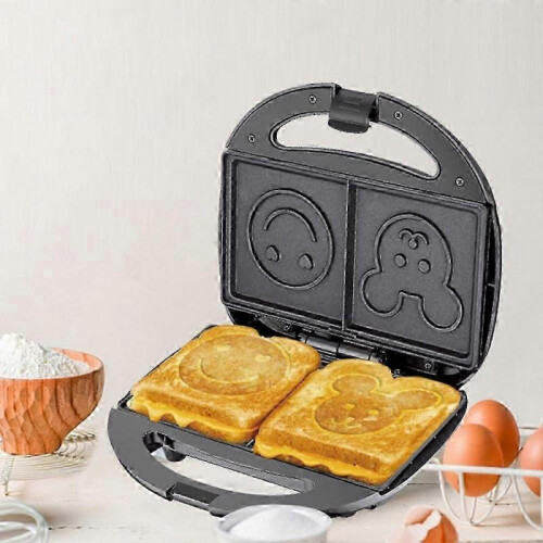 Sandwich Maker Cartoon Mickey Waffle Maker Double Heated Toaster 1
