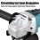 For Makita 18v Battery Power Tools Grinder Tool Electric Grinder 17