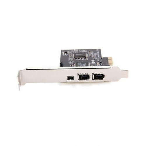PCIE PCI-E Firewire IEEE 1394 2+1 3Port Controller Card for Desktop Computer 2
