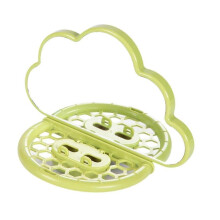 (18.5cmx14cmx9cm, green) Parrot Bird Mirror Creative Easy to Clean Sturdy Fun Bird Mirror Stand Finch white