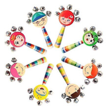 Children's Finger Training Wooden Rattle Baby Sleeping/Playing Brain Toys