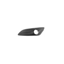Kühlergrill für die linke vordere Stoßstange, Ford Fiesta MK6 Phase 2, 2012–2017, Schwarz und Chrom