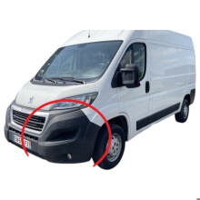Linke vordere Stoßstangenecke kompatibel mit Peugeot Boxer II, Citroën Jumper II und Fiat Ducato III