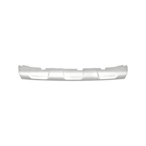 Silbergrauer zentraler Frontspoiler Dacia Logan Stepway 2 Phase 2 2016-2020