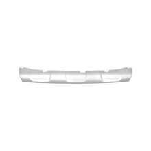 Silbergrauer zentraler Frontspoiler für Dacia Sandero Stepway 2 Phase 2 2016-2020