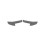 Schwarzes Frontstoßstangen-Formteil-Kit Renault Megane 2 2006-2008 1