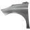 LEFT FRONT WING for PEUGEOT - 207 - 3P-5P 1