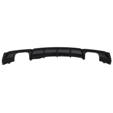 Stoßstangendiffusor Volant Dual Outlet Für BMW 3 F30 F31 11+ M Look Glanz Schwarz