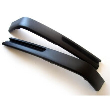 Para VW Golf 3 Spoiler dianteiro Add-on Lip Splitter Preto Fosco 1991-1998