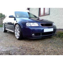 Für Audi A3 S3 8L Spoiler Lip Unteren Splitter Front Stoßstange Matt Schwarz 96-03
